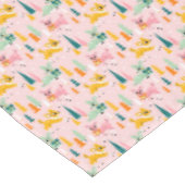 Vakantiepatroon Retro Reindeer Wonderland Tafelkleed (Gekanteld)