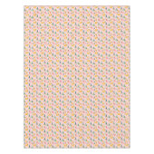 Vakantiepatroon Retro Reindeer Wonderland Tafelkleed (Voorkant)