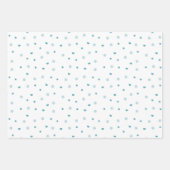 Vakantiepatroon voor kerstfeestdagen inpakpapier vel (Voorkant 3)