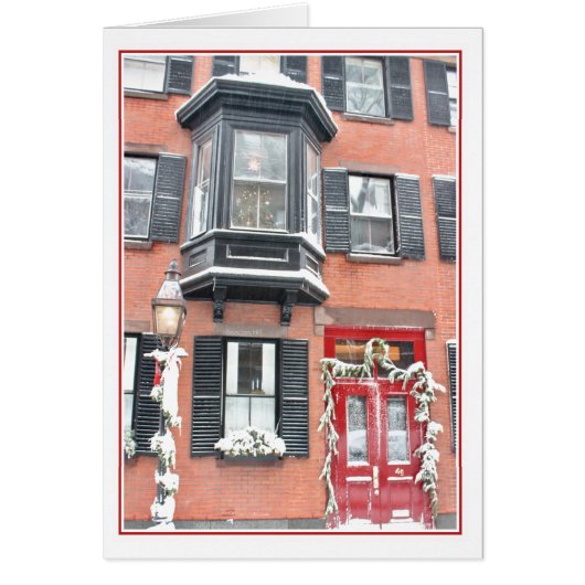 Vakantieperiode: Beacon Hill- Boston MA (Voorkant)