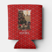 Vakantiepet Foto Sjabloon Beste Kerstmis ooit Blikjeskoeler (Achterkant)