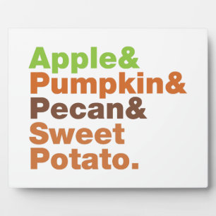 Vakantiepies ~ Feestive Xmas Thanksgiving Kerstmis Fotoplaat