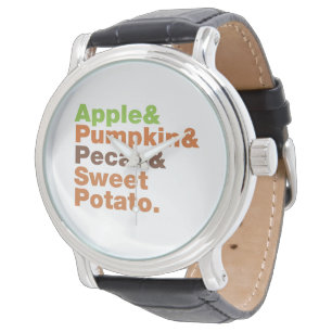 Vakantiepies ~ Feestive Xmas Thanksgiving Kerstmis Horloge