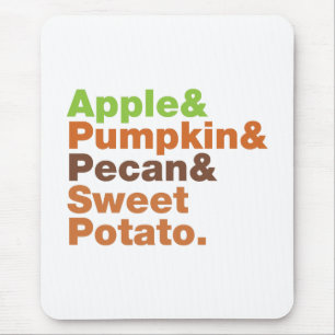 Vakantiepies ~ Feestive Xmas Thanksgiving Kerstmis Muismat