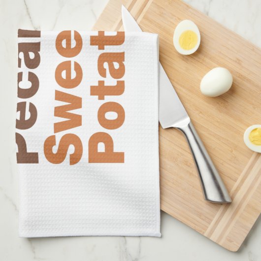 Vakantiepies ~ Feestive Xmas Thanksgiving Kerstmis Theedoek (Quarter Fold)