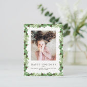 vakantiepijn | Kerstfoto Feestdagenkaart (Staand voorkant)