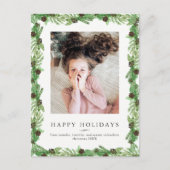 vakantiepijn | Kerstfoto Feestdagenkaart (Voorkant)