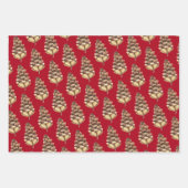 Vakantiepijn komt op rood inpakpapier vel (Voorkant 2)