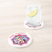 Vakantiepileerden Onderzetters (Zijkant)