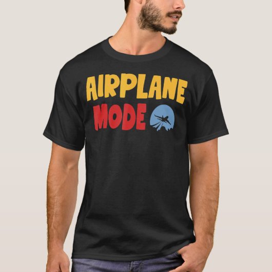 Vakantiepiloot Lazy T-shirt (Voorkant)
