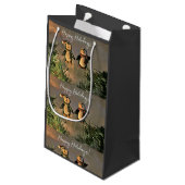 Vakantiepinguïns Klein Cadeauzakje (Achterkant Gekanteld)
