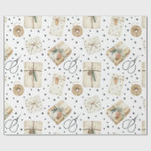 Vakantiepixels,  opvulpapier cadeaupapier (Vlak)