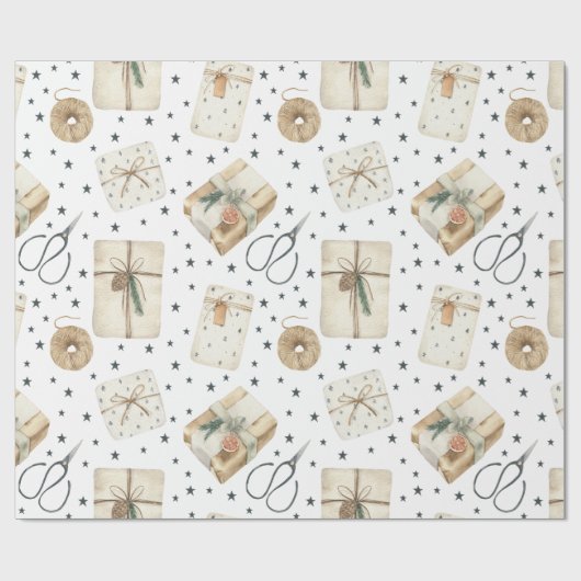 Vakantiepixels,  opvulpapier cadeaupapier (Vlak)