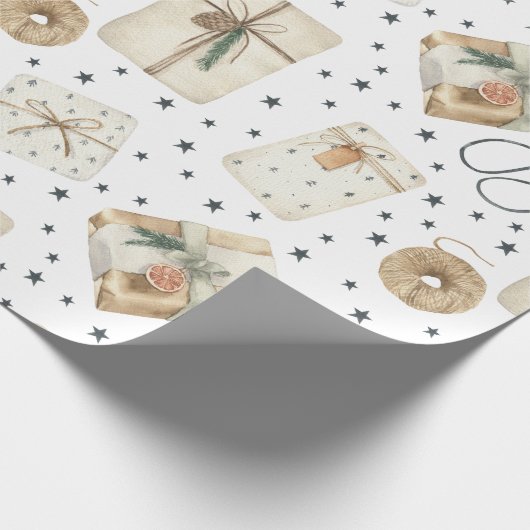 Vakantiepixels,  opvulpapier cadeaupapier (Hoek)