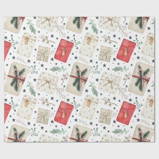 Vakantiepixels,  opvulpapier cadeaupapier (Vlak)