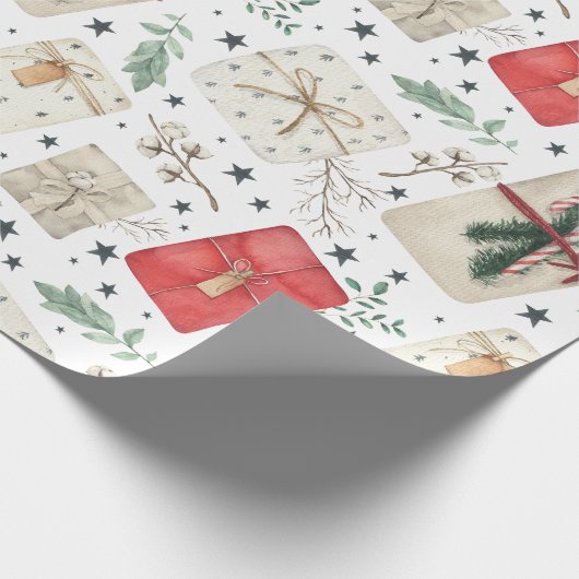 Vakantiepixels,  opvulpapier cadeaupapier (Hoek)