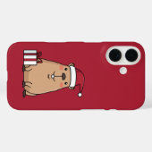 Vakantieplezier in Santa Capybara Case-Mate iPhone Case (Achterkant (horizontaal))