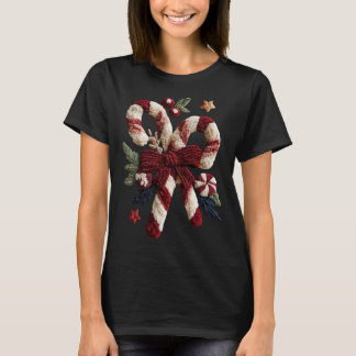 Vakantiepret - Nepsuikerstokken van garen T-shirt
