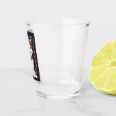 Vakantiepuppy Shot Glas (Rechts)