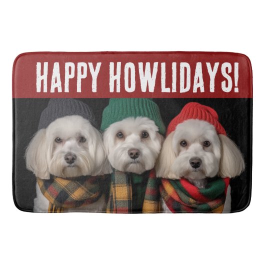 Vakantiepups Badmat (Voorkant)