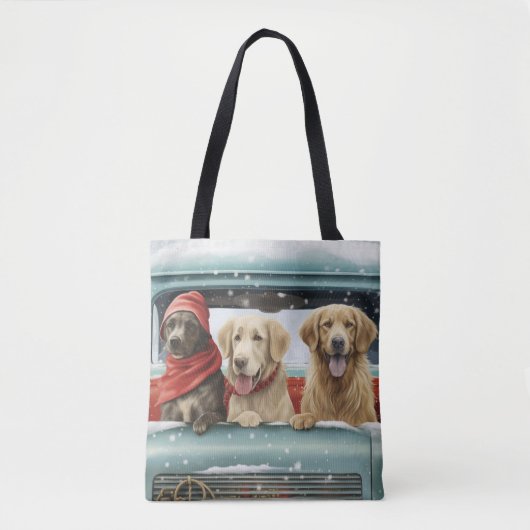 Vakantiepups Tote Bag (Voorkant)
