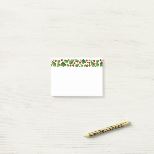 Vakantieradvertentie Post-it® Notes (Op bureau)