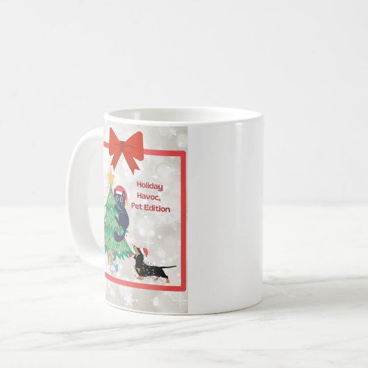 vakantieravage koffiemok (Voorkant links)