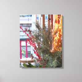 Vakantierbeien en lammeren - Martha's wijngaard Canvas Afdruk