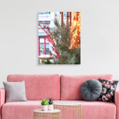 Vakantierbeien en lammeren - Martha's wijngaard Canvas Afdruk (Insitu (Woonkamer))