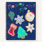 Vakantierecept Baking Journal Notitieboek (Voorkant)