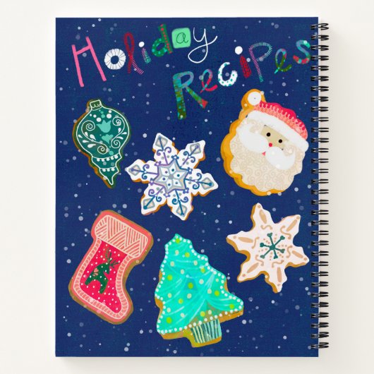 Vakantierecept Baking Journal Notitieboek (Achterkant)