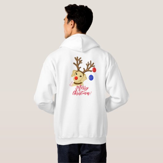 Vakantiereinde gele lab Sweat Shirt (Achterkant volledig)