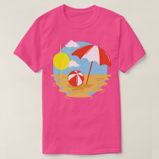 vakantiereis naar en vakantie t-shirt (Design voorkant)