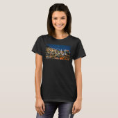 Vakantiereis van Seoul Zuid-Korea T-shirt (Voorkant volledig)