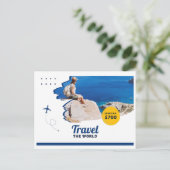 Vakantiereiskaart Feestdagenkaart (Staand voorkant)