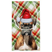 Vakantierfeestdag en feestdag kerstmis klein cadeauzakje (Achterkant)