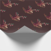 Vakantierrendierziekte Cadeaupapier (Hoek)