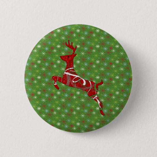 Vakantierrendierziekte Ronde Button 5,7 Cm (Voorkant)