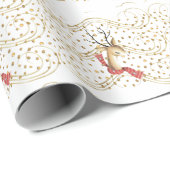 Vakantierrennen op goudstonen cadeaupapier (Rol Hoek)