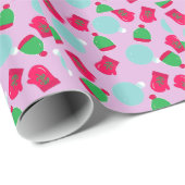 Vakantierverdampingspapier voor winterpatronen cadeaupapier (Rol Hoek)