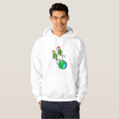 Vakantierwten op aarde hoodie (Voorkant volledig)