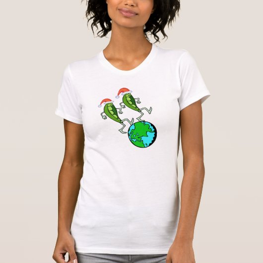 Vakantierwten op aarde t-shirt (Voorkant)