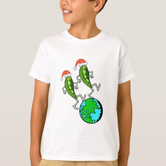 Vakantierwten op aarde t-shirt (Voorkant)