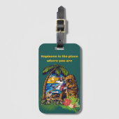 Vakanties Bagagelabel (Voorkant (verticaal))