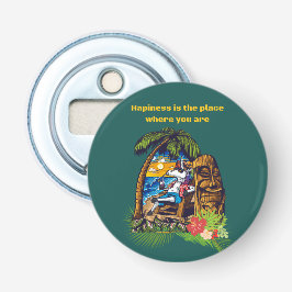 Vakanties Button Flesopener