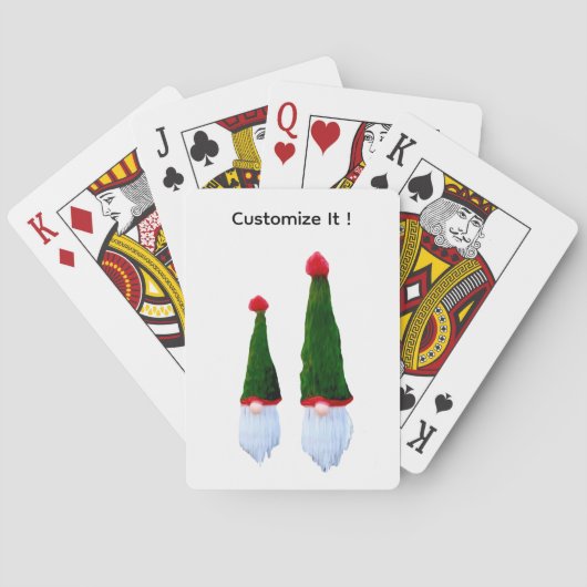 Vakanties Pokerkaarten (Achterkant)