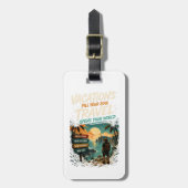 vakanties & reizen bagagelabel (Voorkant verticaal)