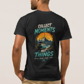 vakanties & reizen t-shirt (Achterkant)