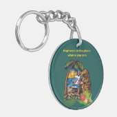 Vakanties Sleutelhanger (Voorkant Links)