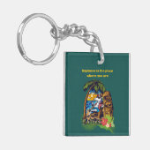 Vakanties Sleutelhanger (Voorkant Links)